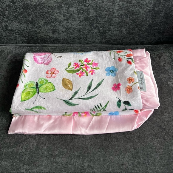 Minky Couture Spring Morning Infant Blanket - Picture 3 of 8